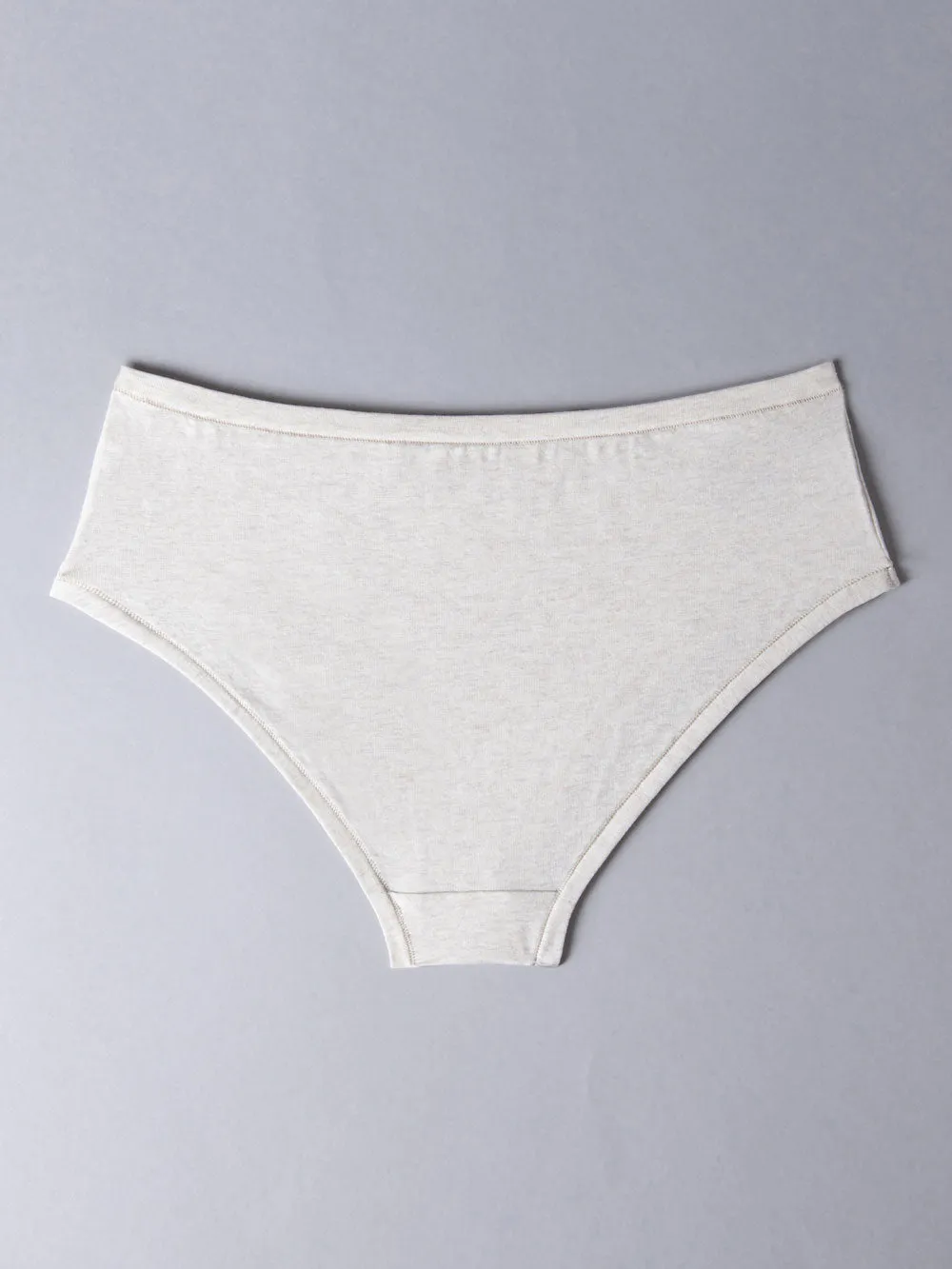 Si'èLei Natural Cotton 1449 slip alto ecru cotone bio