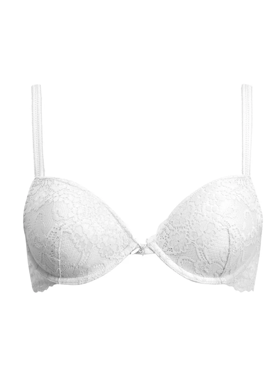 SièLei Allure 2674 Reggiseno Push-Up Bianco in Pizzo Gel