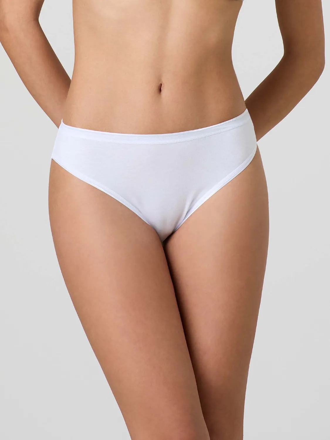 Jadea 7001 Slip Cotone Elasticizzato 3 Pezzi Comfort