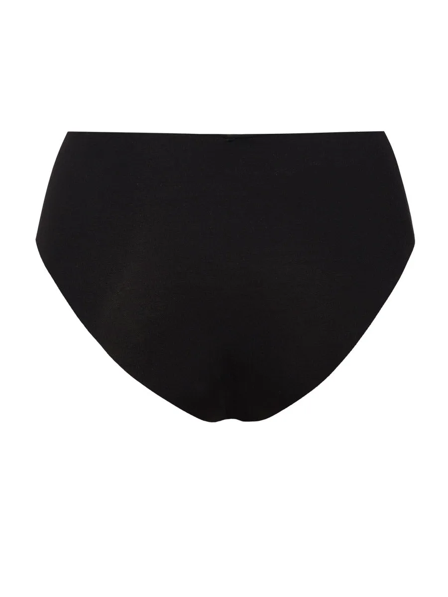 Si'èLei Comfort Fit 1845 Slip Alto Nero Taglio Laser