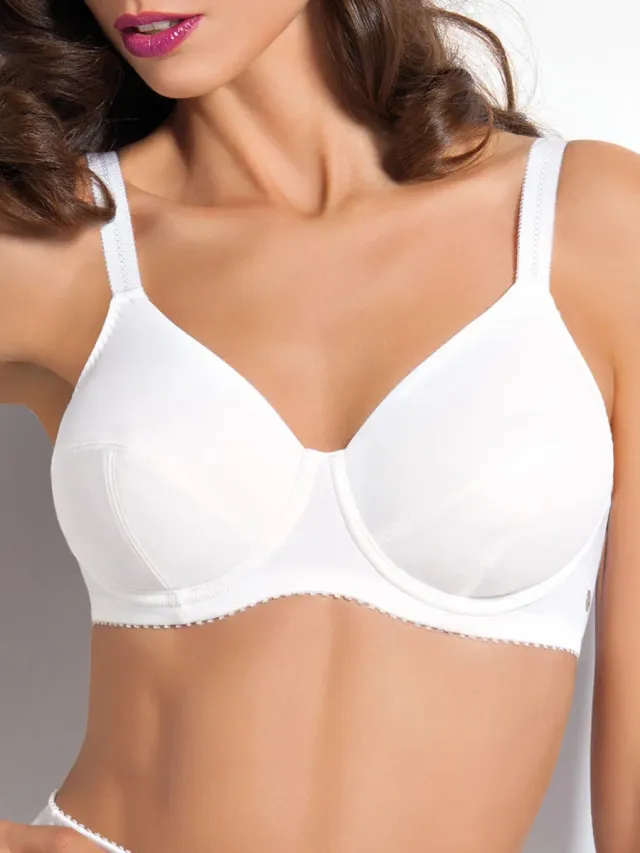 Si'èLei Donna 962 reggiseno francese bianco foderato cotone