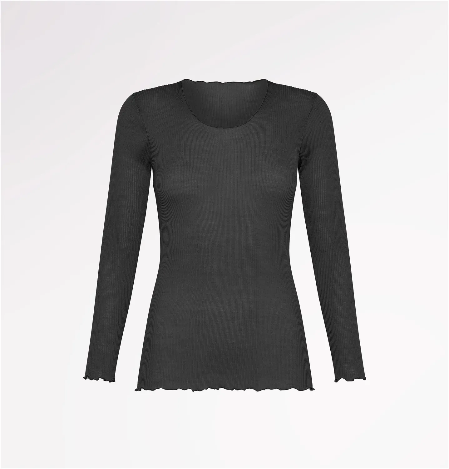 Casagin Maglia girocollo in lana donna calda senza cuciture