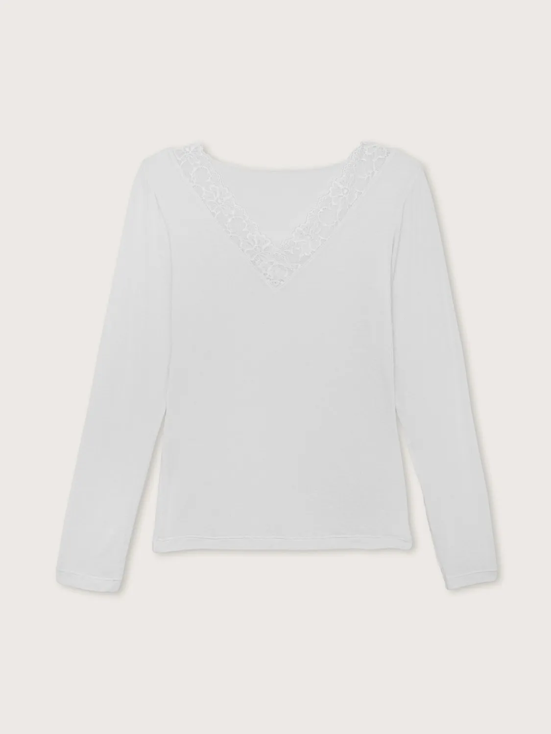 Jadea 4529 Maglia Scollo V Cashmere Effetto Seconda Pelle
