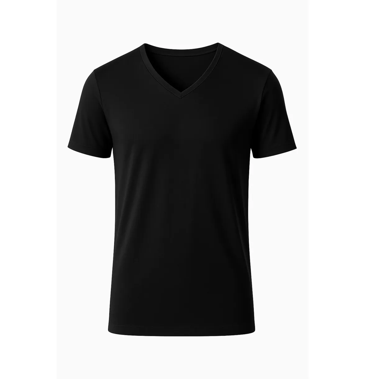 Rossoporpora Mezza Manica Scollo V Maglia Cotone Uomo