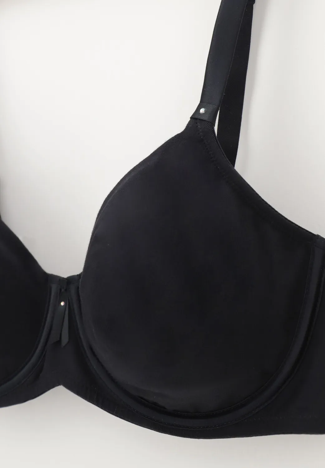 Lepel Belseno Segreto Cotton 351 balconcino nero coppa C cotone