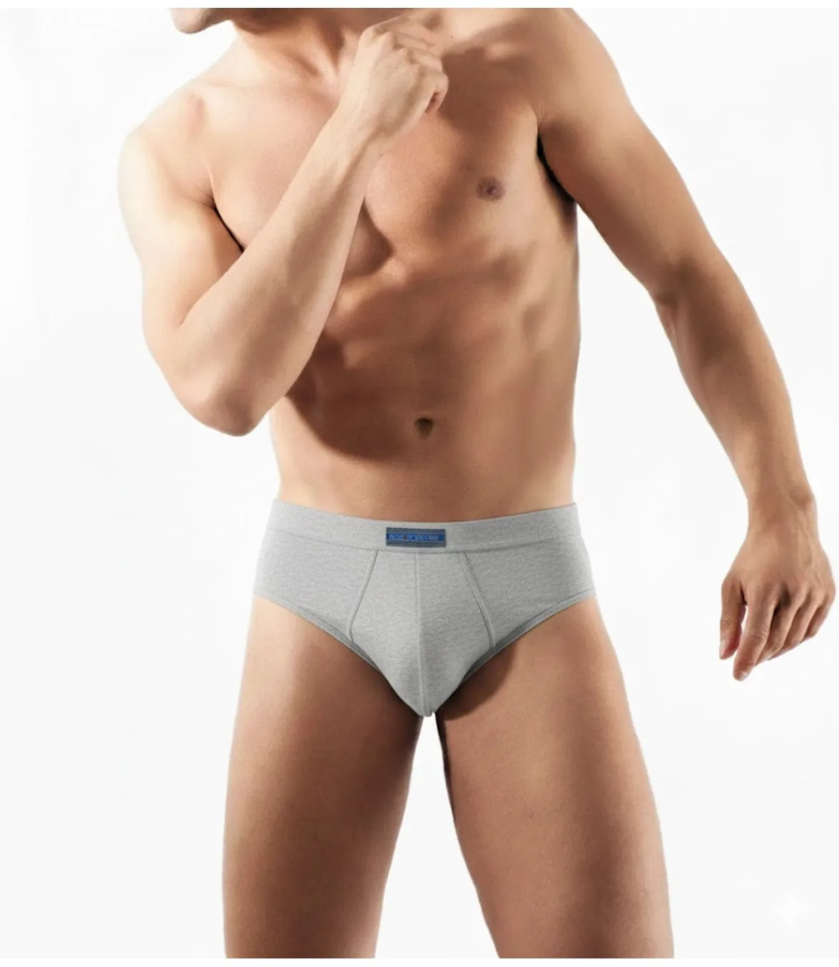 Rossoporpora Slip Uomo Cotone Elastico Interno Basic