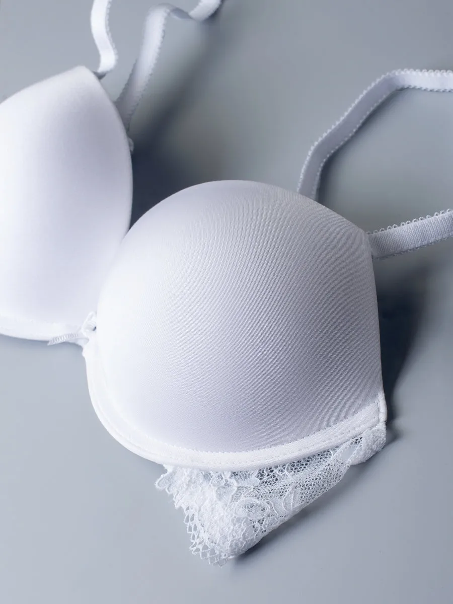 Si'èLei Wonder Lace 2448 reggiseno push-up bianco aria-gel