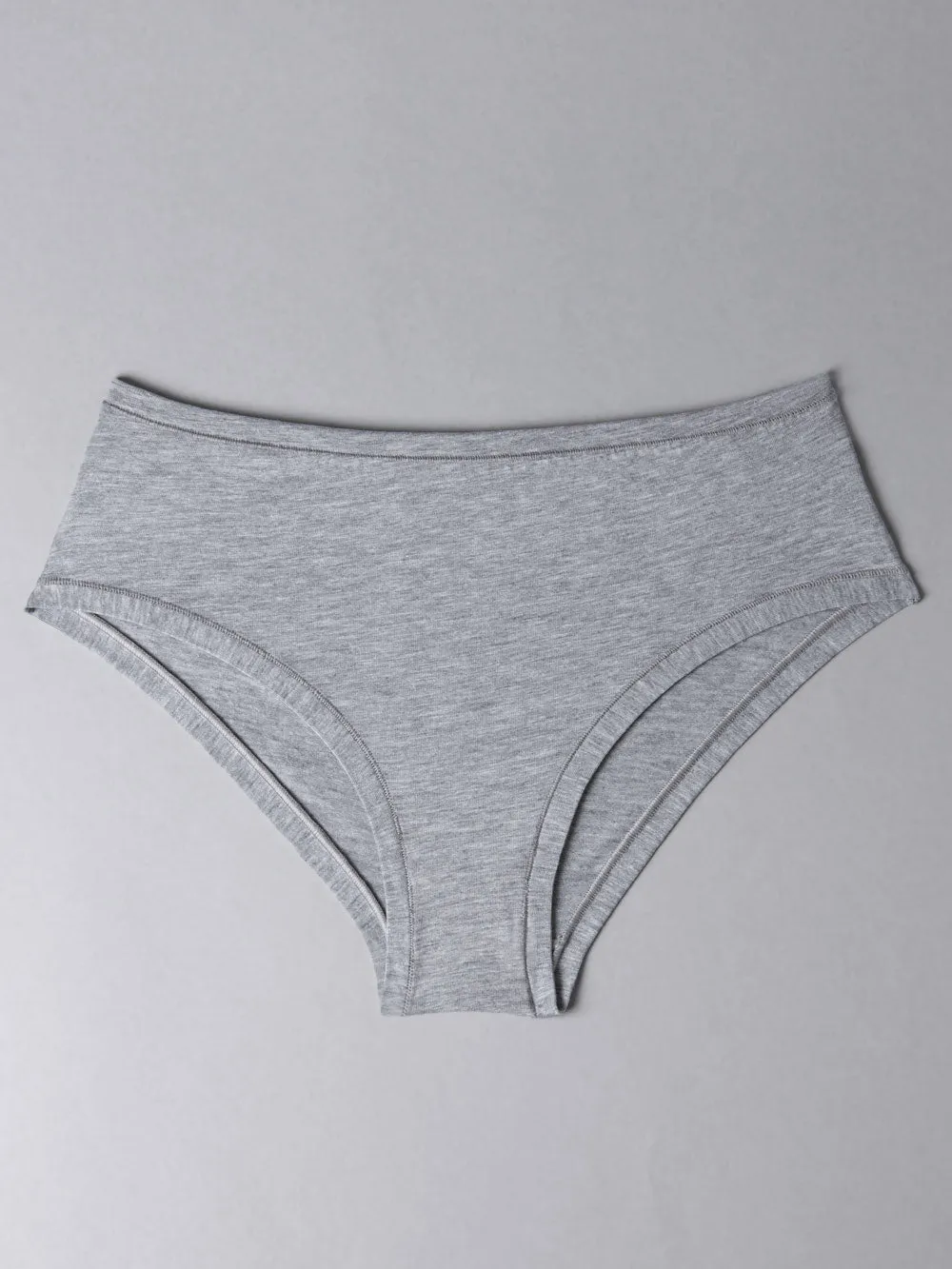 Si'èLei Natural Cotton 1449 slip alto grigio cotone bio