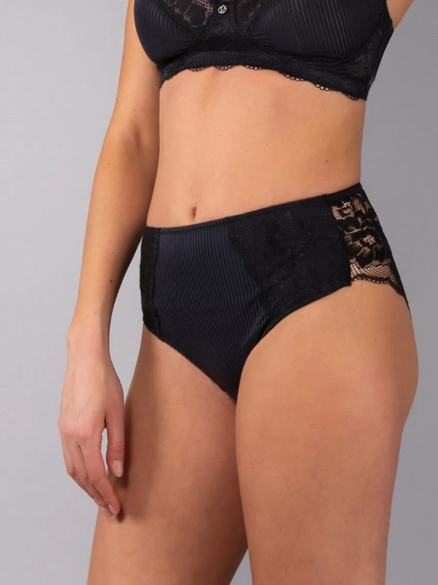 Verde Veronica Armony AR35 slip alto nero modellante