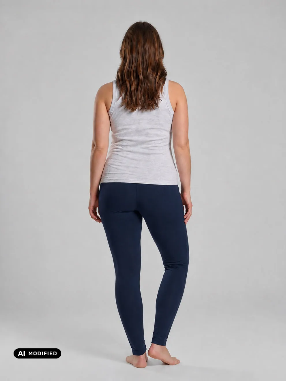 Jadea Basic 4200 Leggings Cotone Caldo Taglie Forti