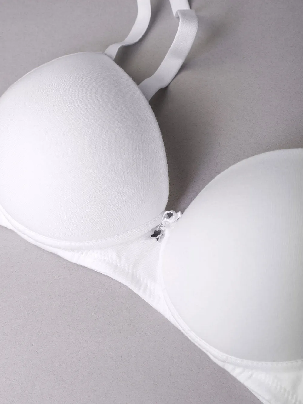Si'èLei Natural Cotton 1456 reggiseno push-up bianco