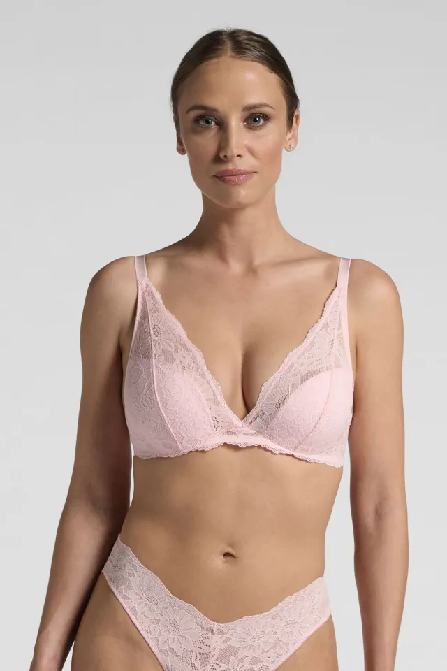 Lepel Belseno Essere 495 reggiseno balconcino pizzo rosa