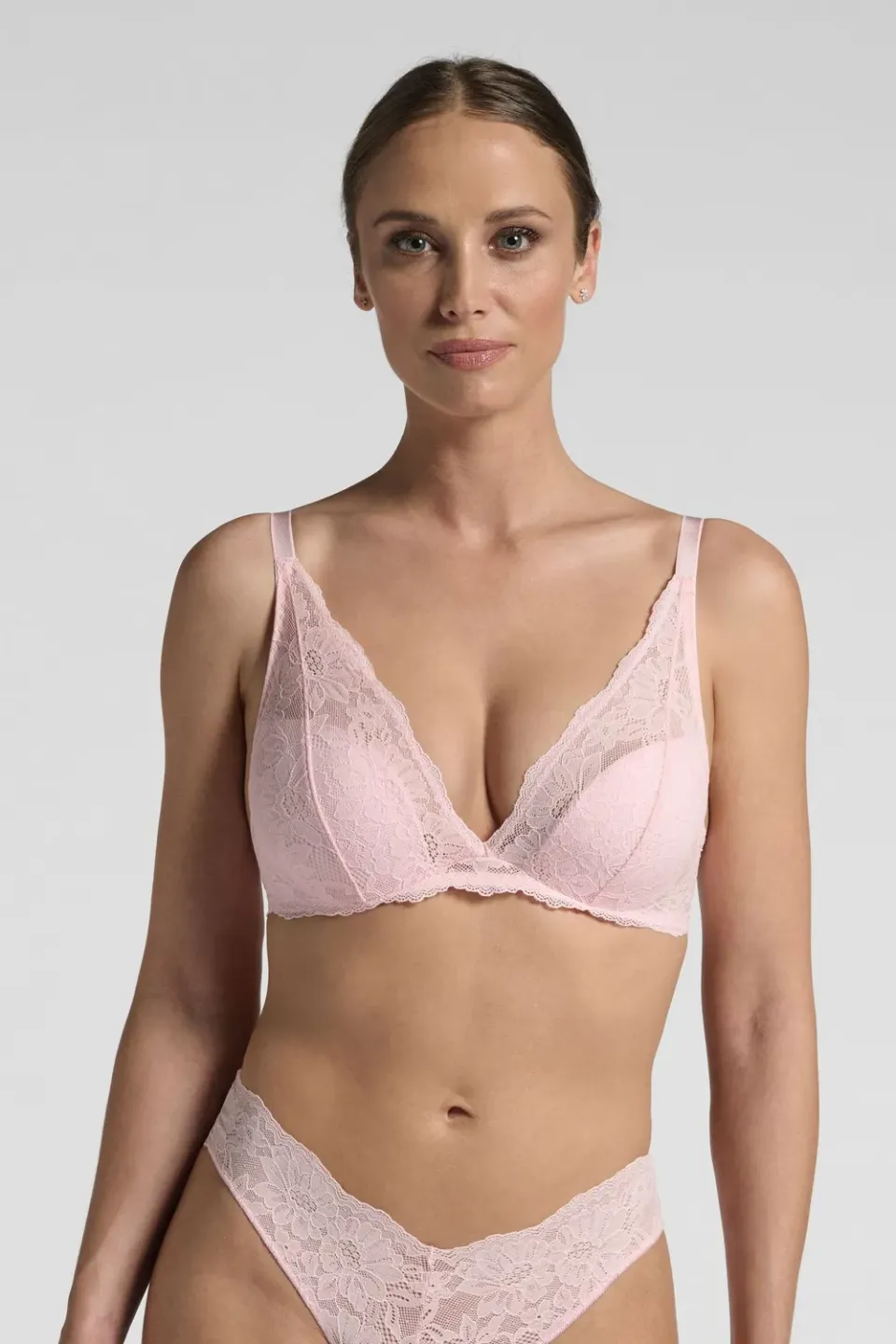Lepel Belseno Essere 495 reggiseno balconcino pizzo rosa
