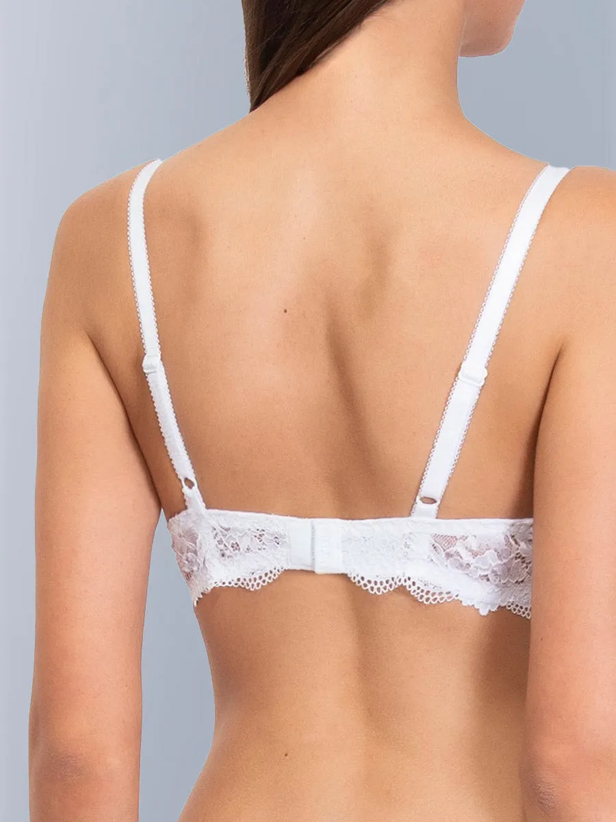 Si'èLei Wonder Lace 2444 push-up pizzo bianco