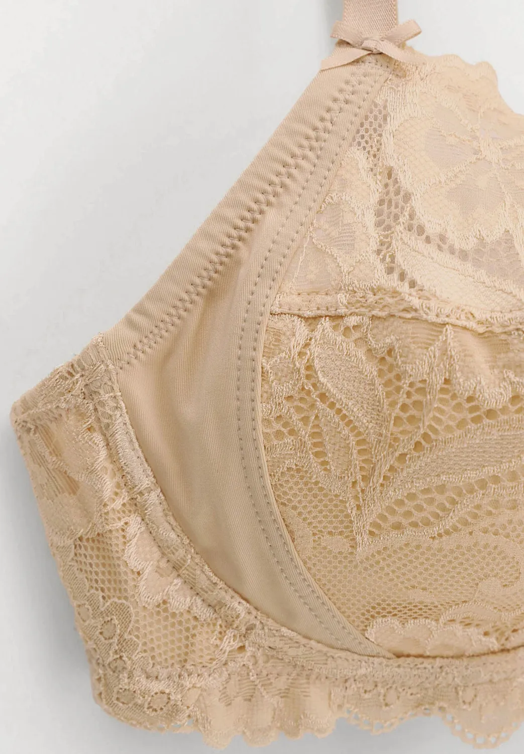 Lepel Belseno Pizzo 250 reggiseno senza ferretto nudo in pizzo