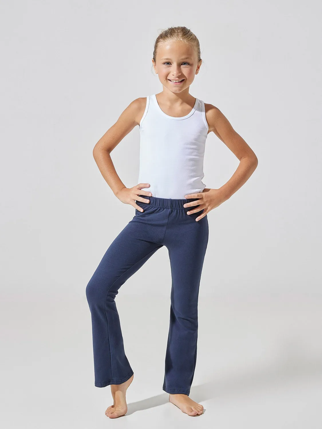 Jadea Basic 266 Pantaleggings Bambina Cotone Zampa