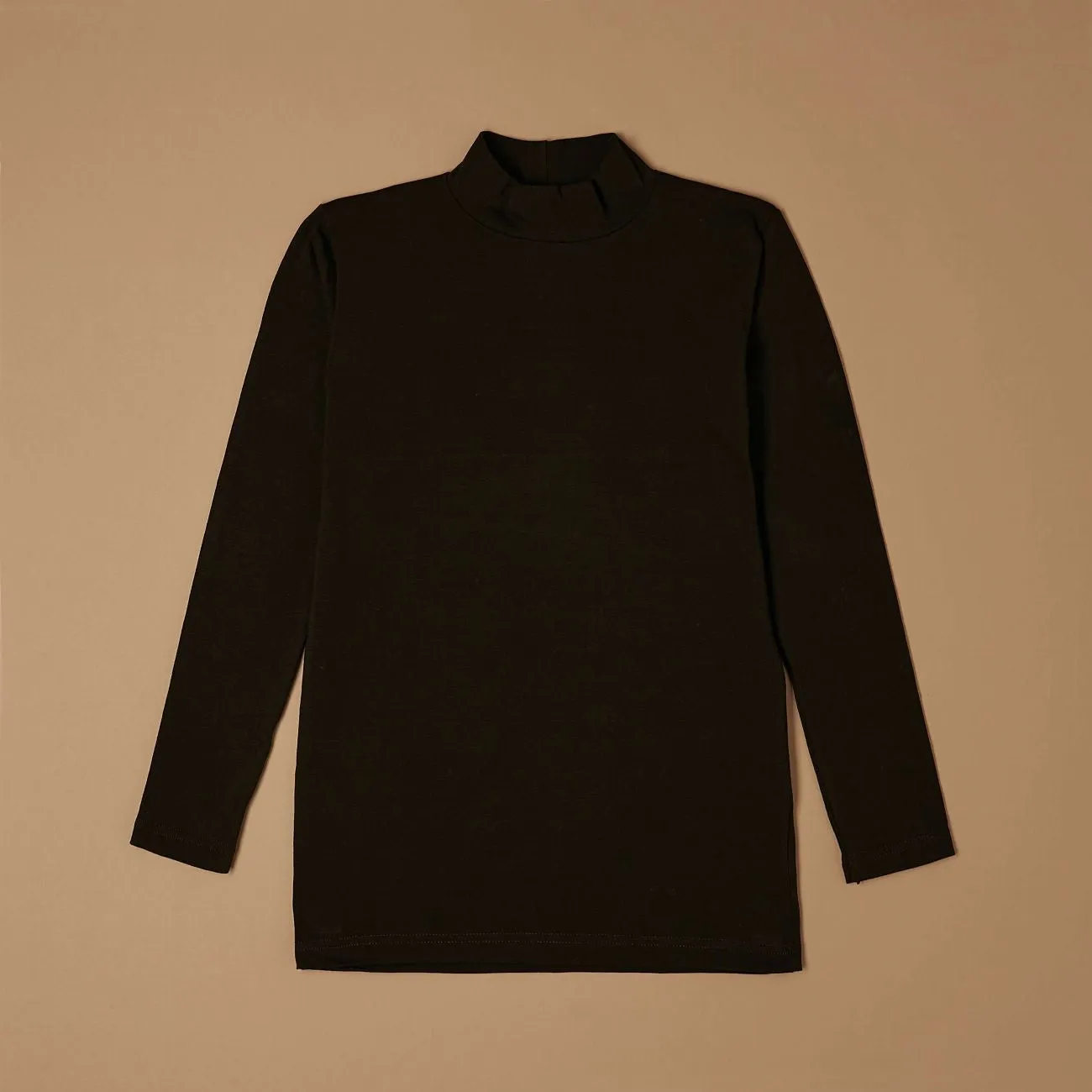 Jadea Basic 262 lupetto bambina cotone nero