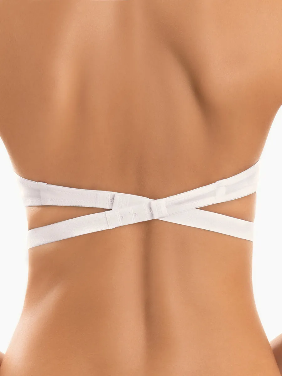 Si'èLei Fantastic 1586NEW reggiseno bianco multifunzione