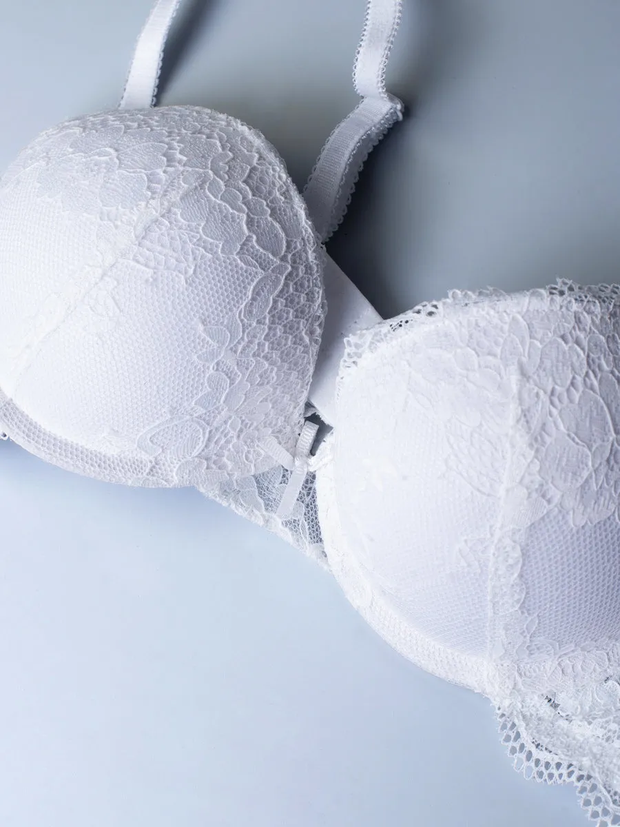Si'èLei Wonder Lace 2444 push-up pizzo bianco