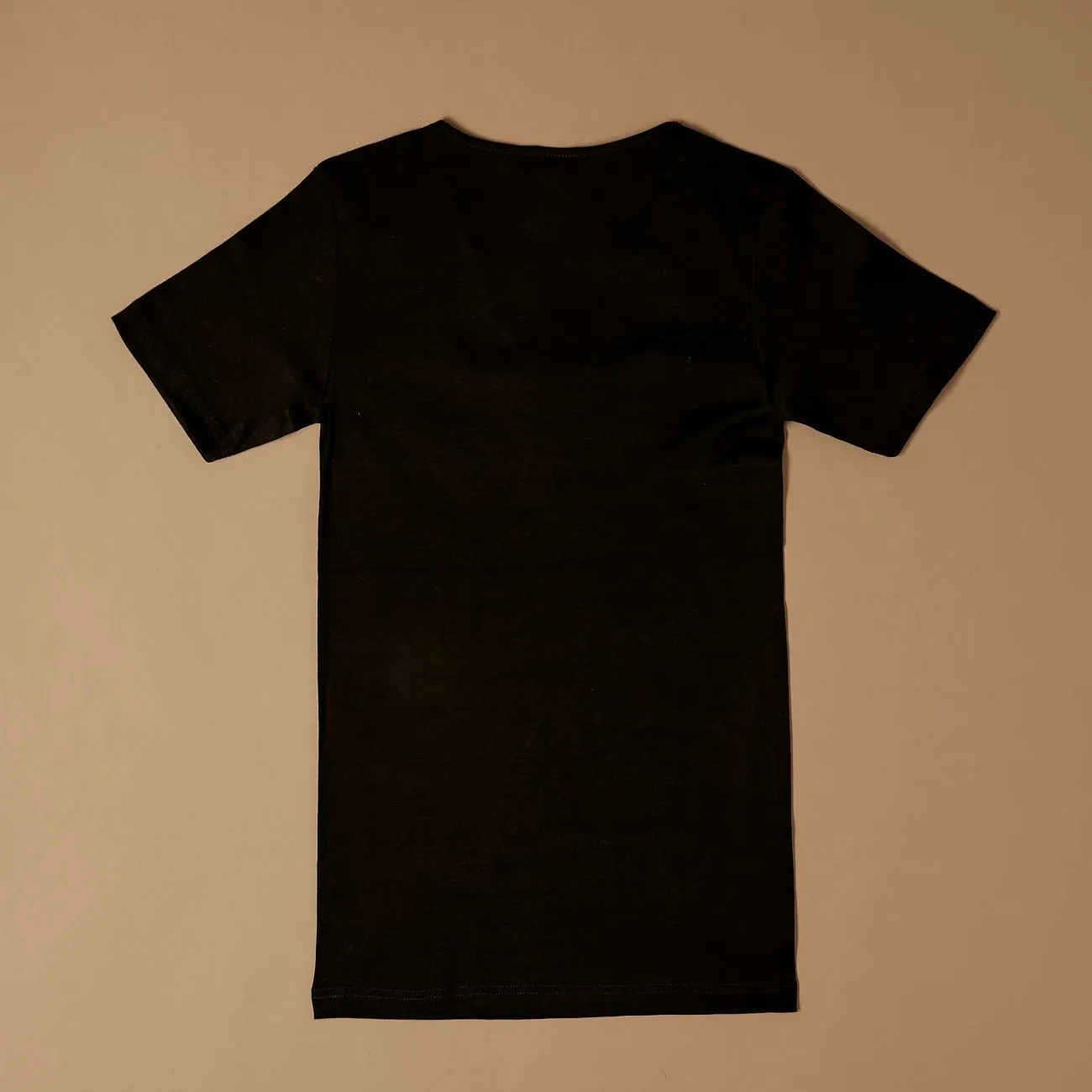 Jadea Basic 9002 t-shirt cotone macramé 3 pezzi nere