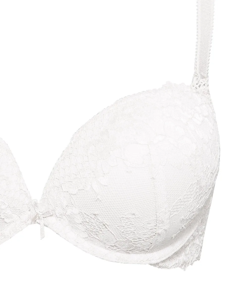 Si'èLei Wonder Lace 2468 reggiseno push-up bianco aria-gel