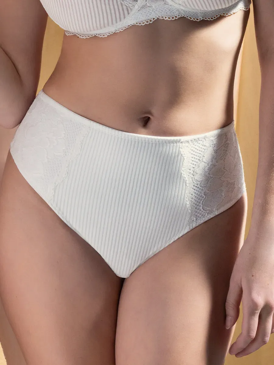 Si'èLei Armony AR35 slip alto milk modellante pizzo