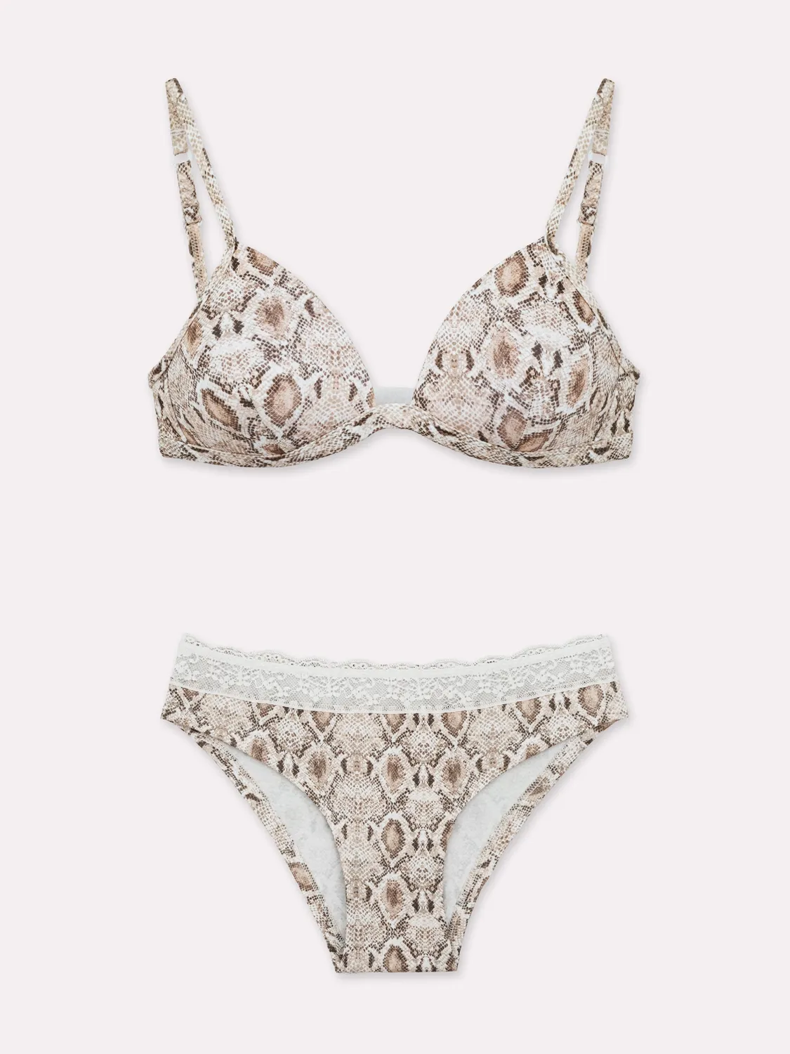 Jadea Sensualità 4951 Coordinato Triangolo Nocciola