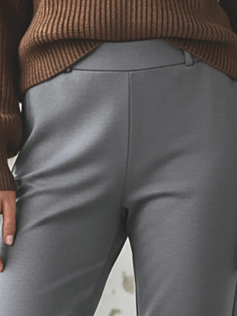 Si'èLei LG30 leggings sigaretta elasticizzato piombo