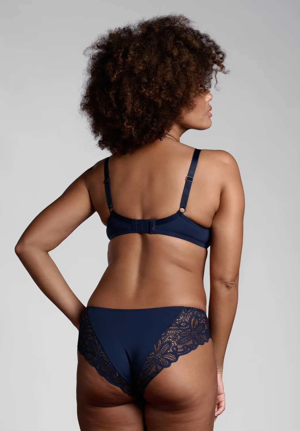 Lepel Belseno Allure 463 slip blu royal in pizzo
