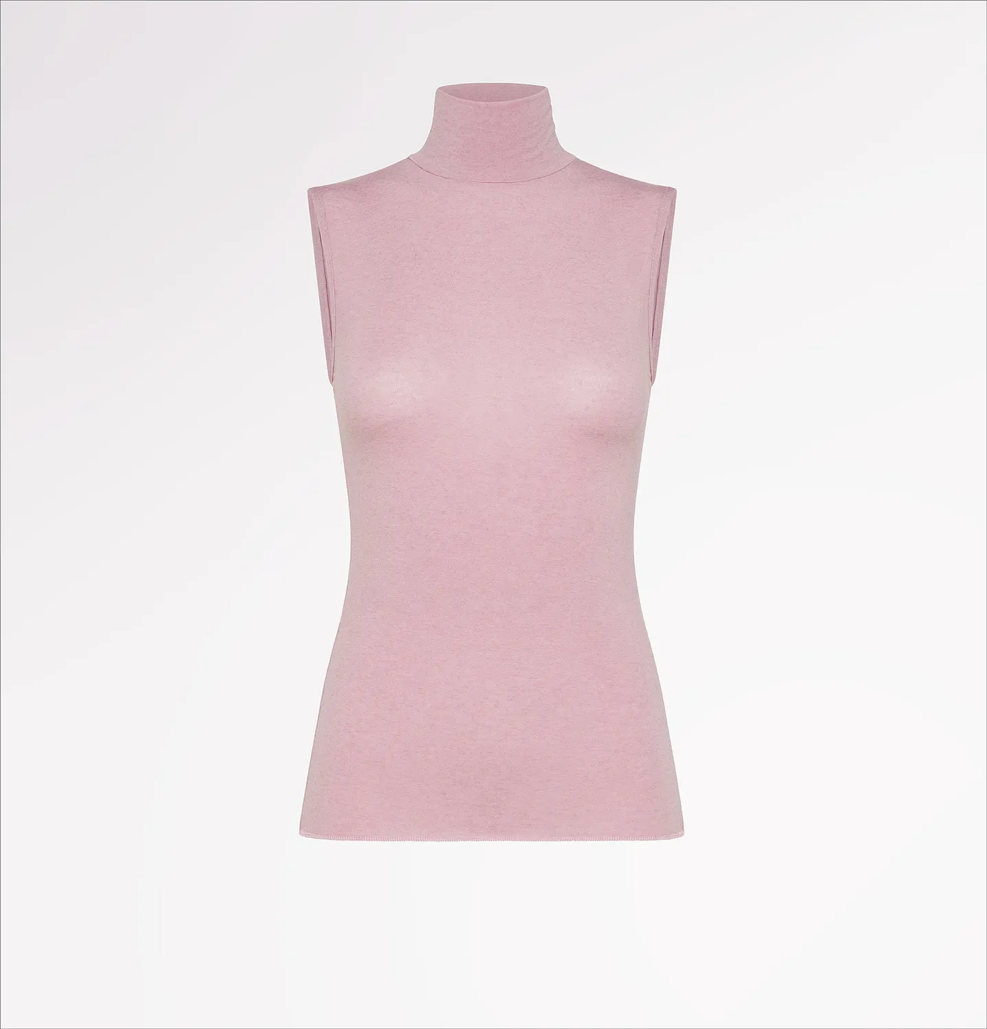 Casagin Lupetto Smanicato TENCEL Cashmere Conchiglia S-M