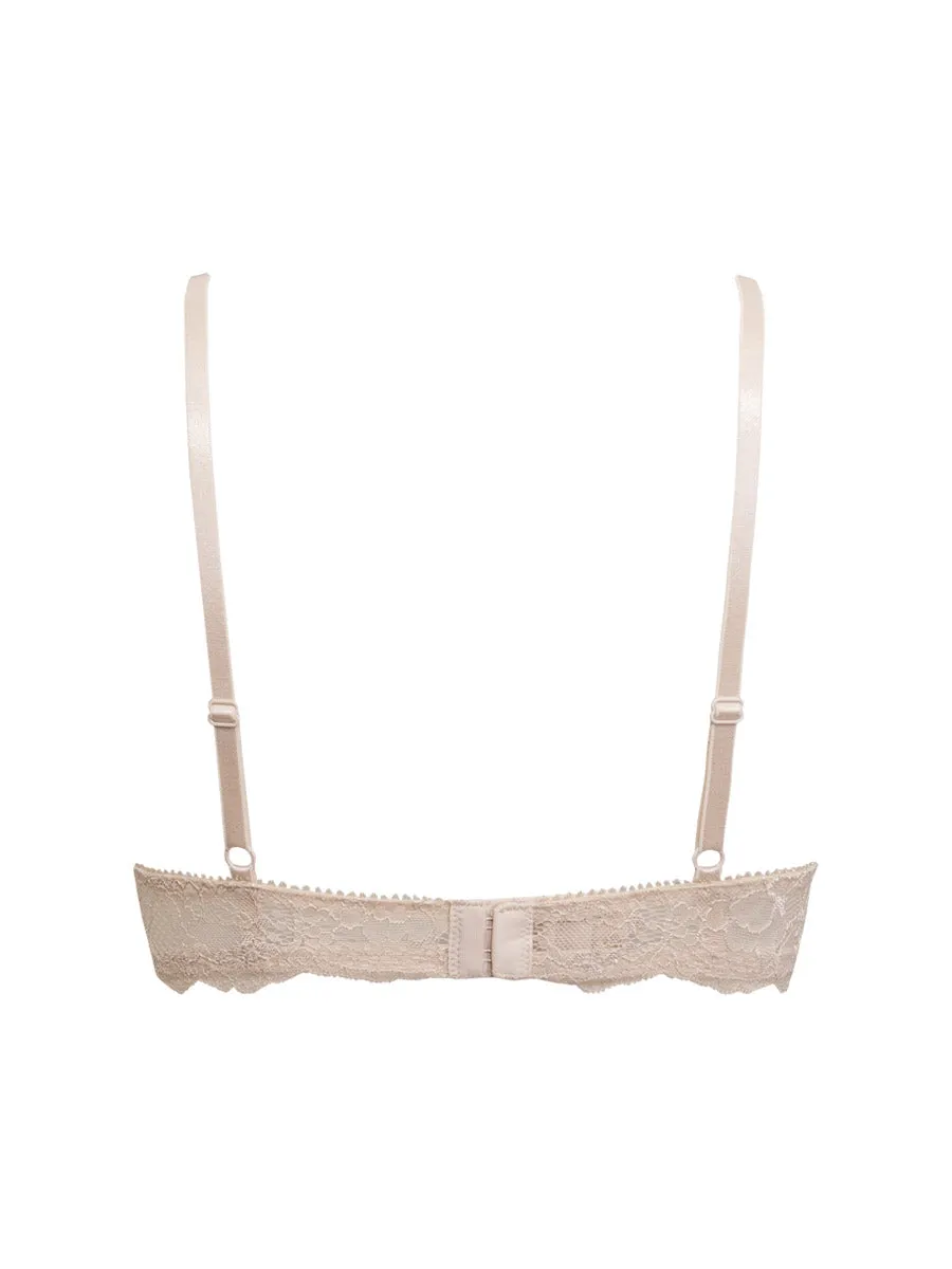 Si'èLei Pure Love 1974 reggiseno push-up cipria pizzo