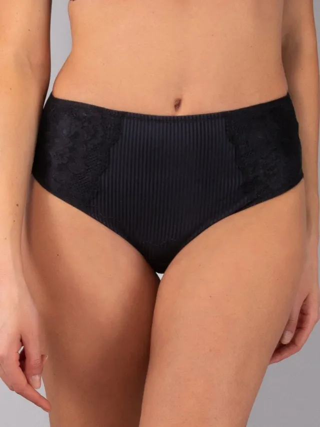 Verde Veronica Armony AR35 slip alto nero modellante
