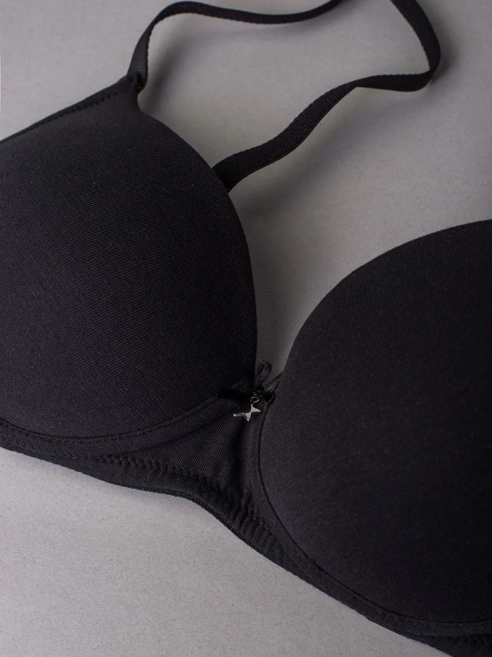 Si'èLei Natural Cotton 1456 reggiseno push-up nero