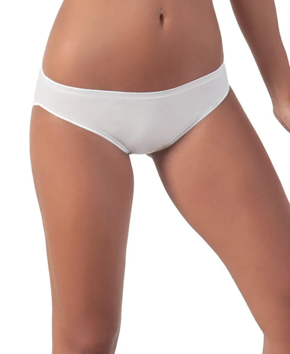 Rossoporpora Slip Vita Bassa Cotone Bianco 3 Pezzi