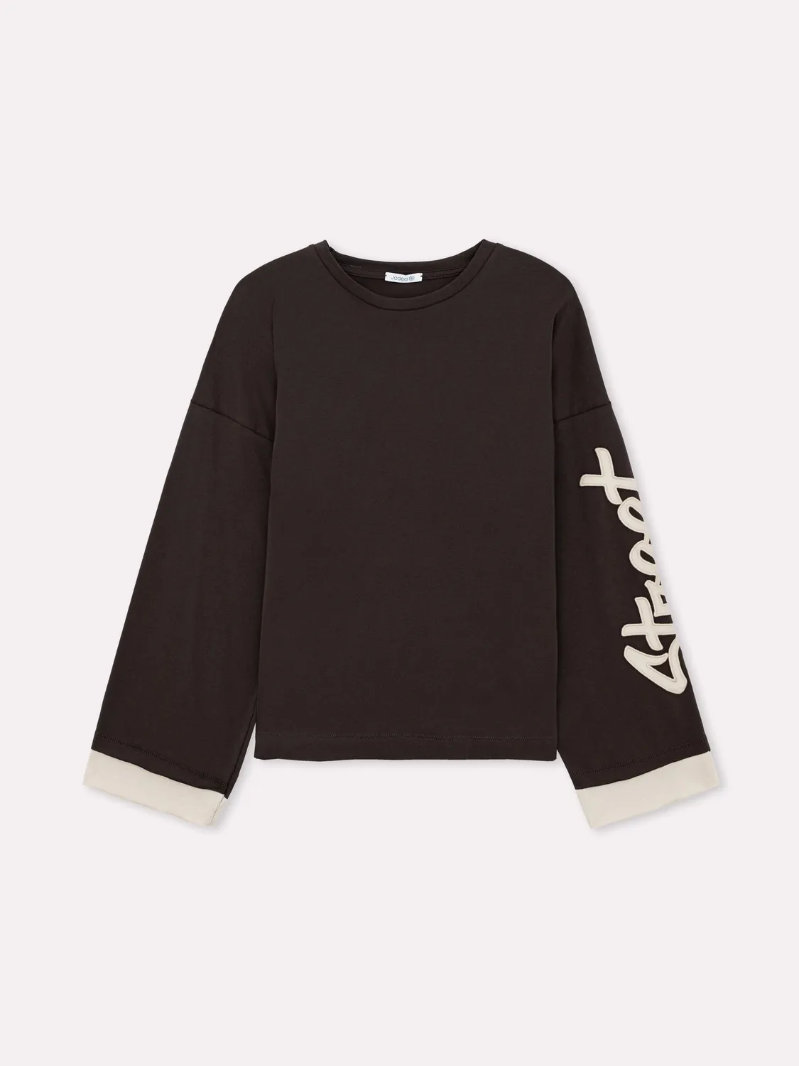 Jadea 4000 maglia manica lunga cotone nera