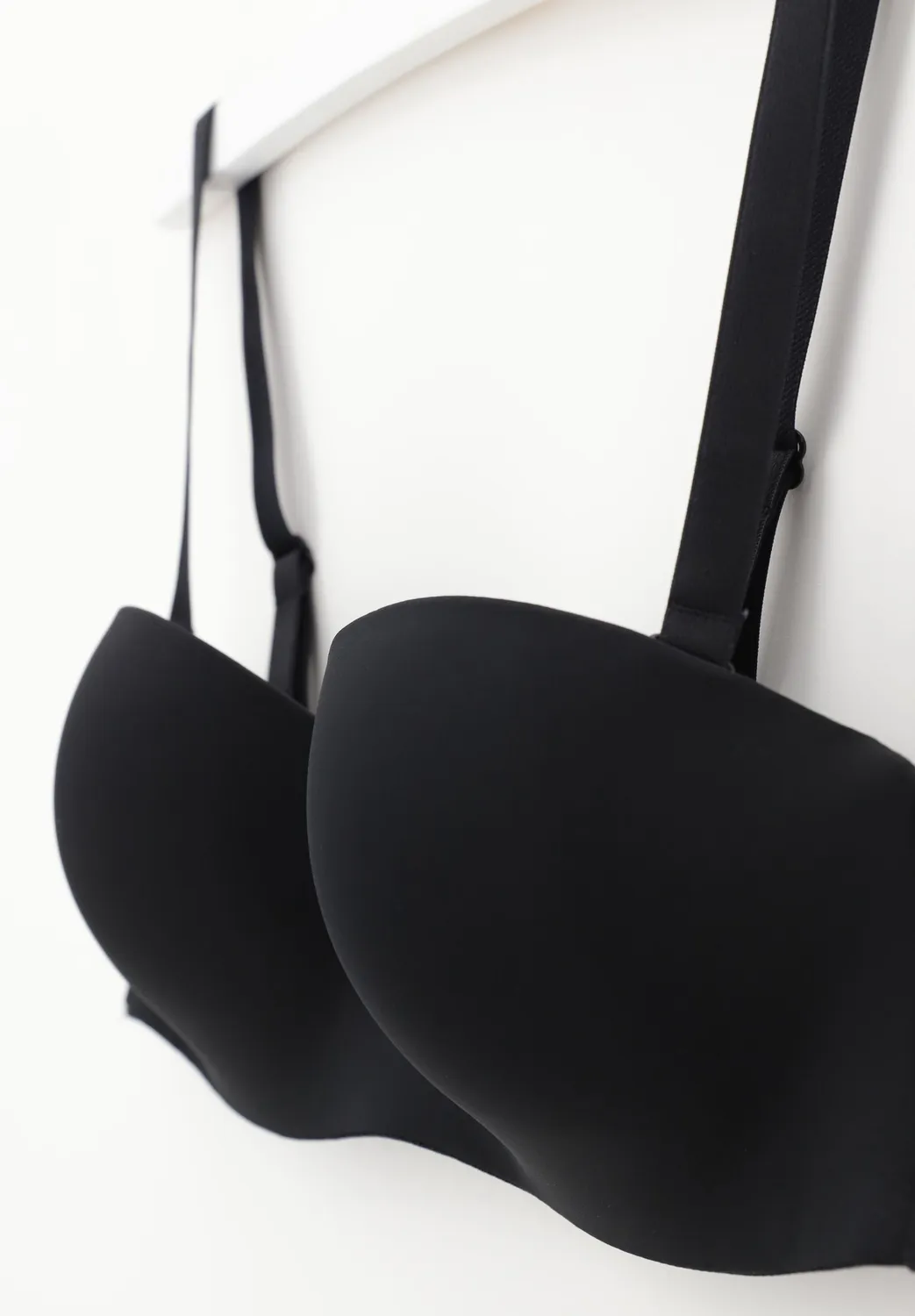 Lepel Elegance fascia imbottita reggiseno nero con ferretto