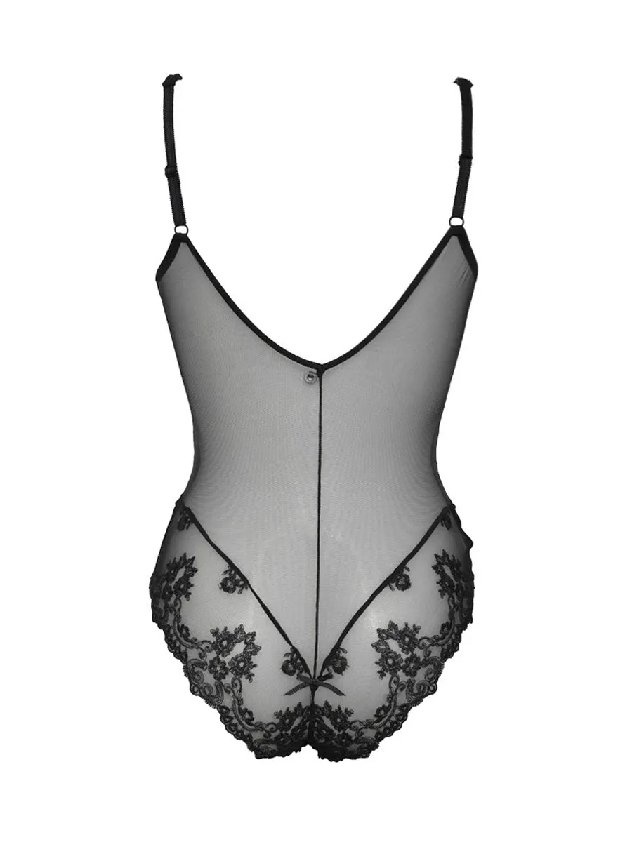 Si'èLei Glam 1954 body nero senza ferretto