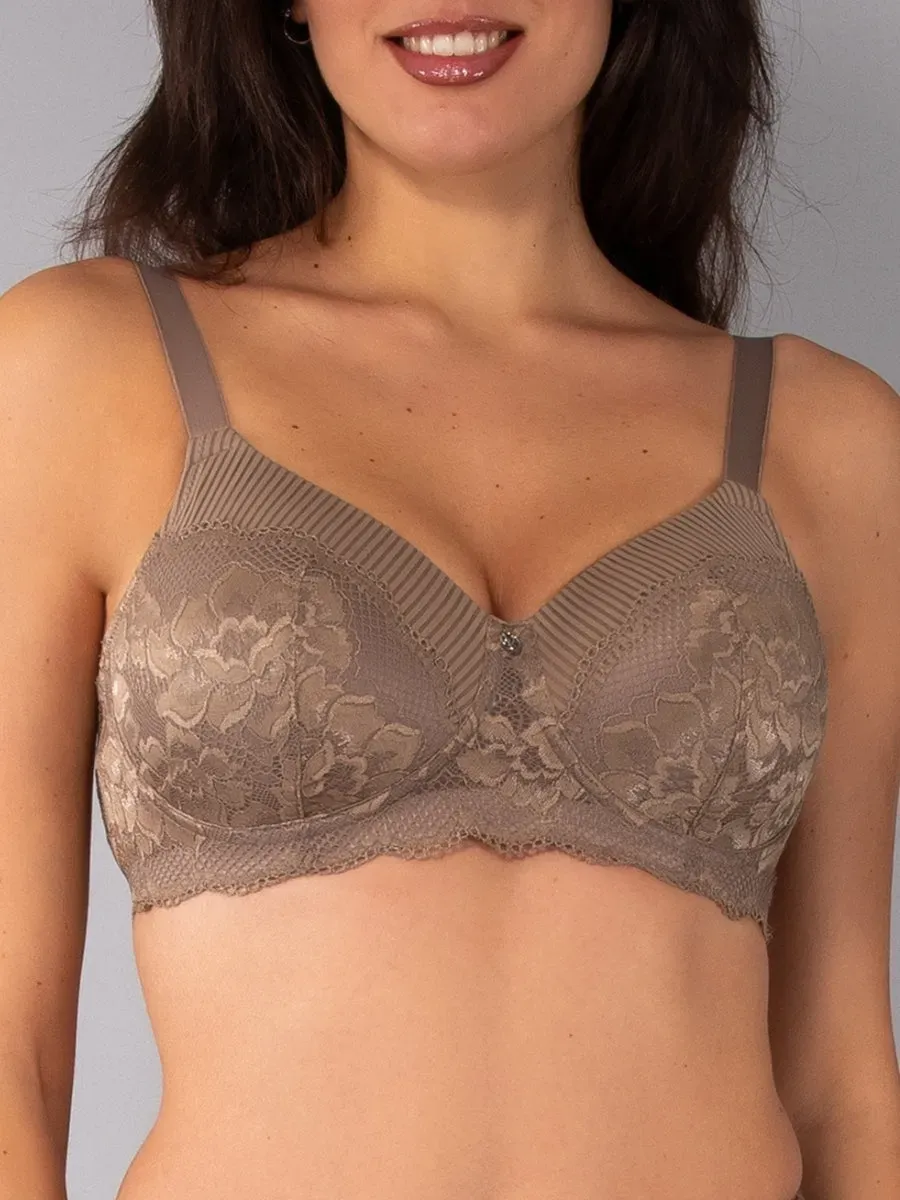 Si'èLei Armony AR16 reggiseno senza ferretto tabacco imbottito
