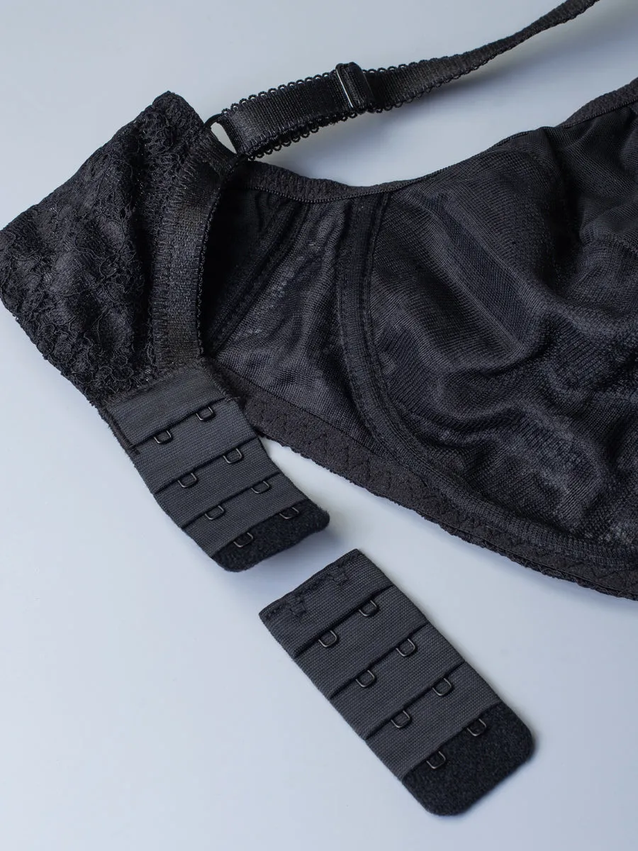 Si'èLei Wonder Lace 2440 reggiseno pizzo nero senza ferretto