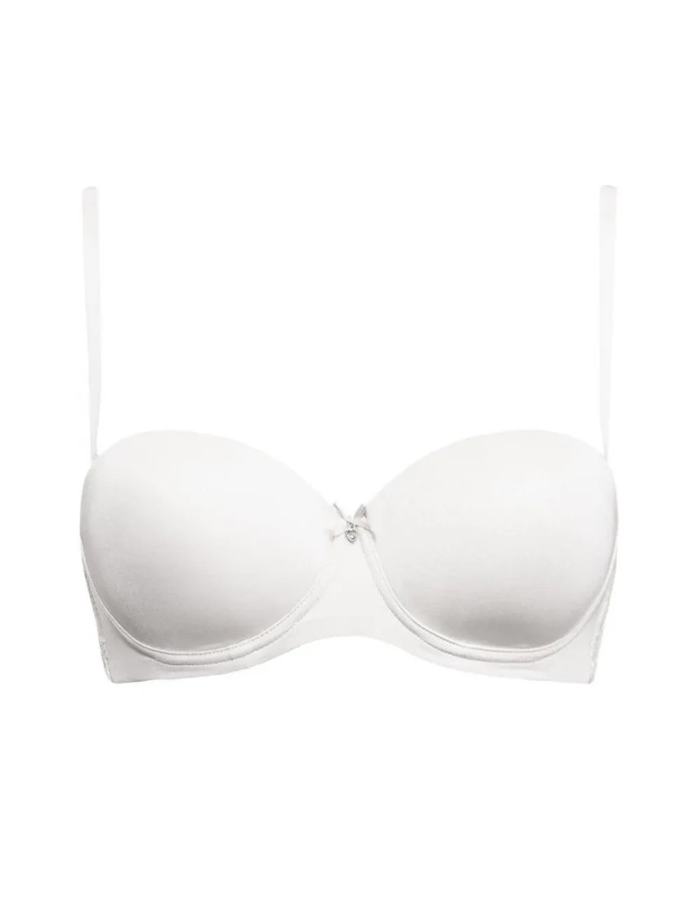 Si'èLei Pure Love 1982 reggiseno fascia bianco imbottito