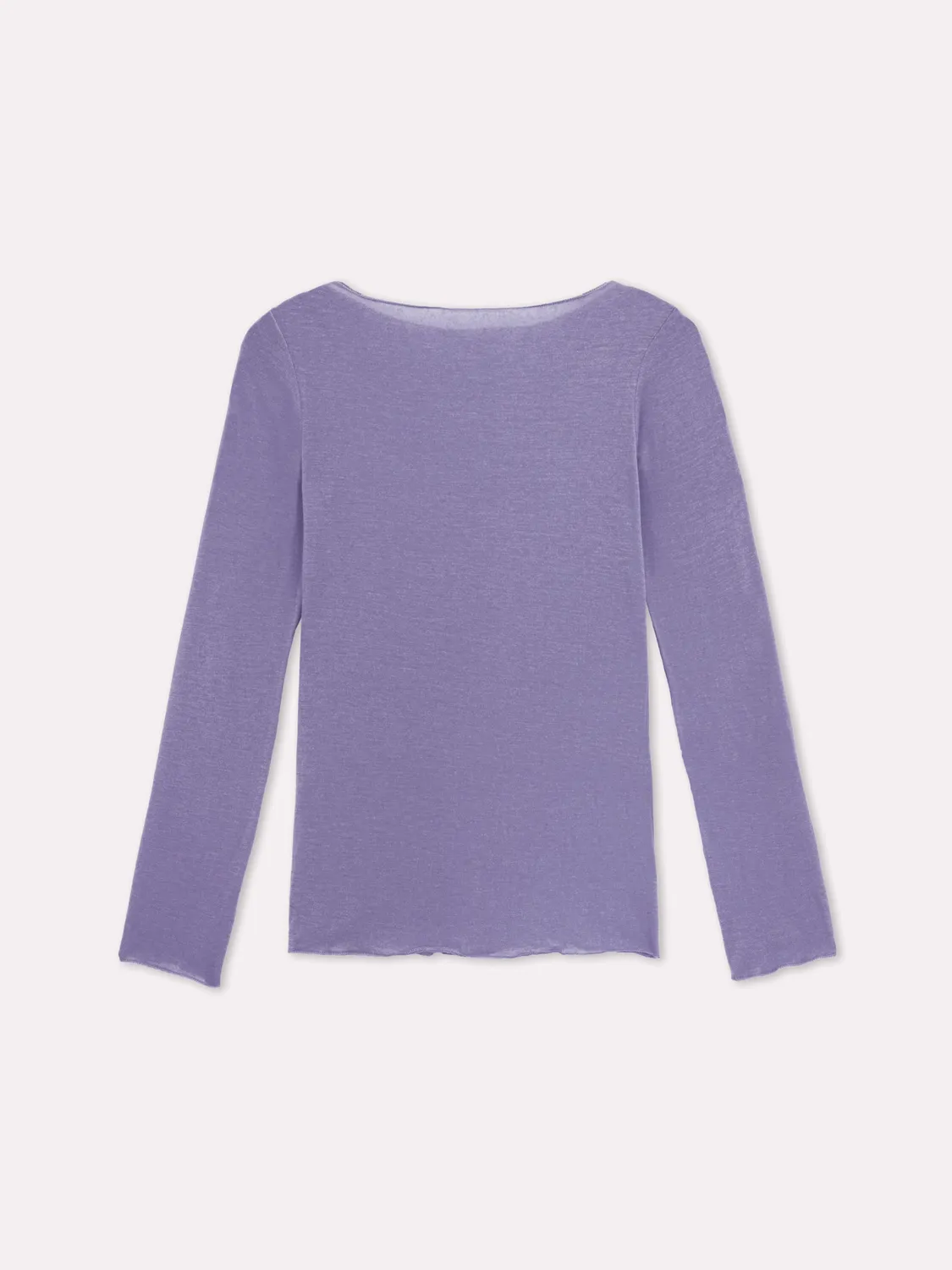 Jadea Basic maglia girobarca cashmere manica lunga
