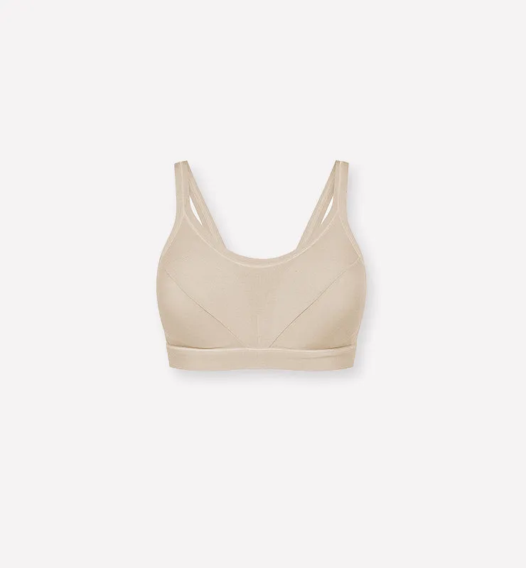 Casagin Bralette imbottita reggiseno senza ferretto coppe
