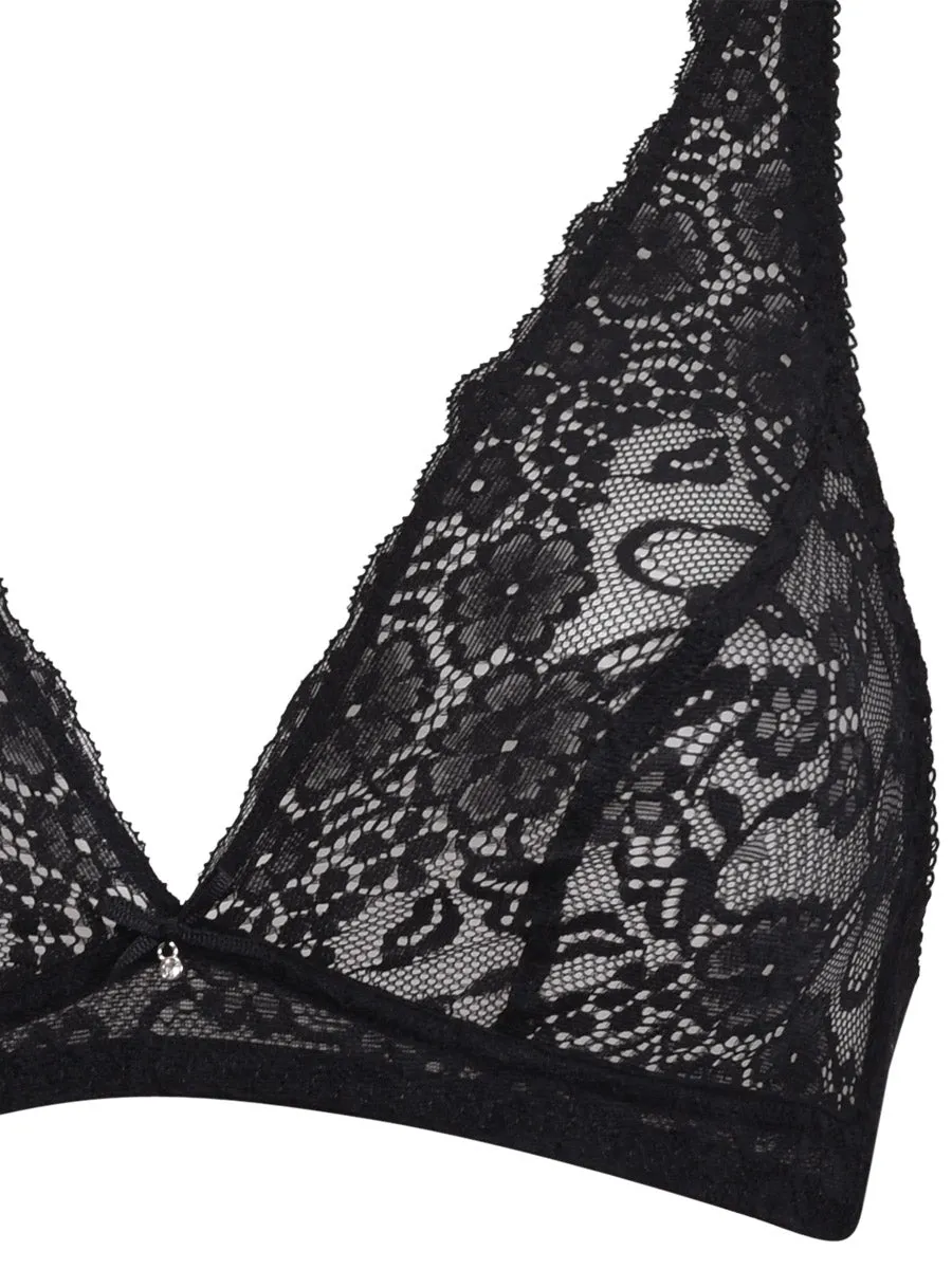 Si'èLei Allure 2678 triangolo pizzo nero