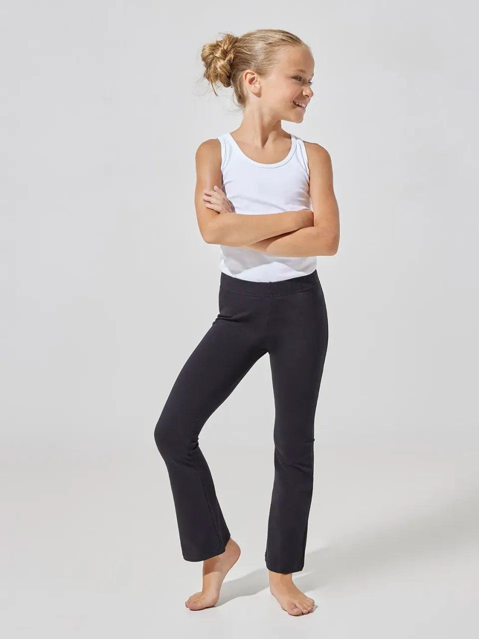 Jadea Basic 266 Pantaleggings Bambina Cotone Zampa