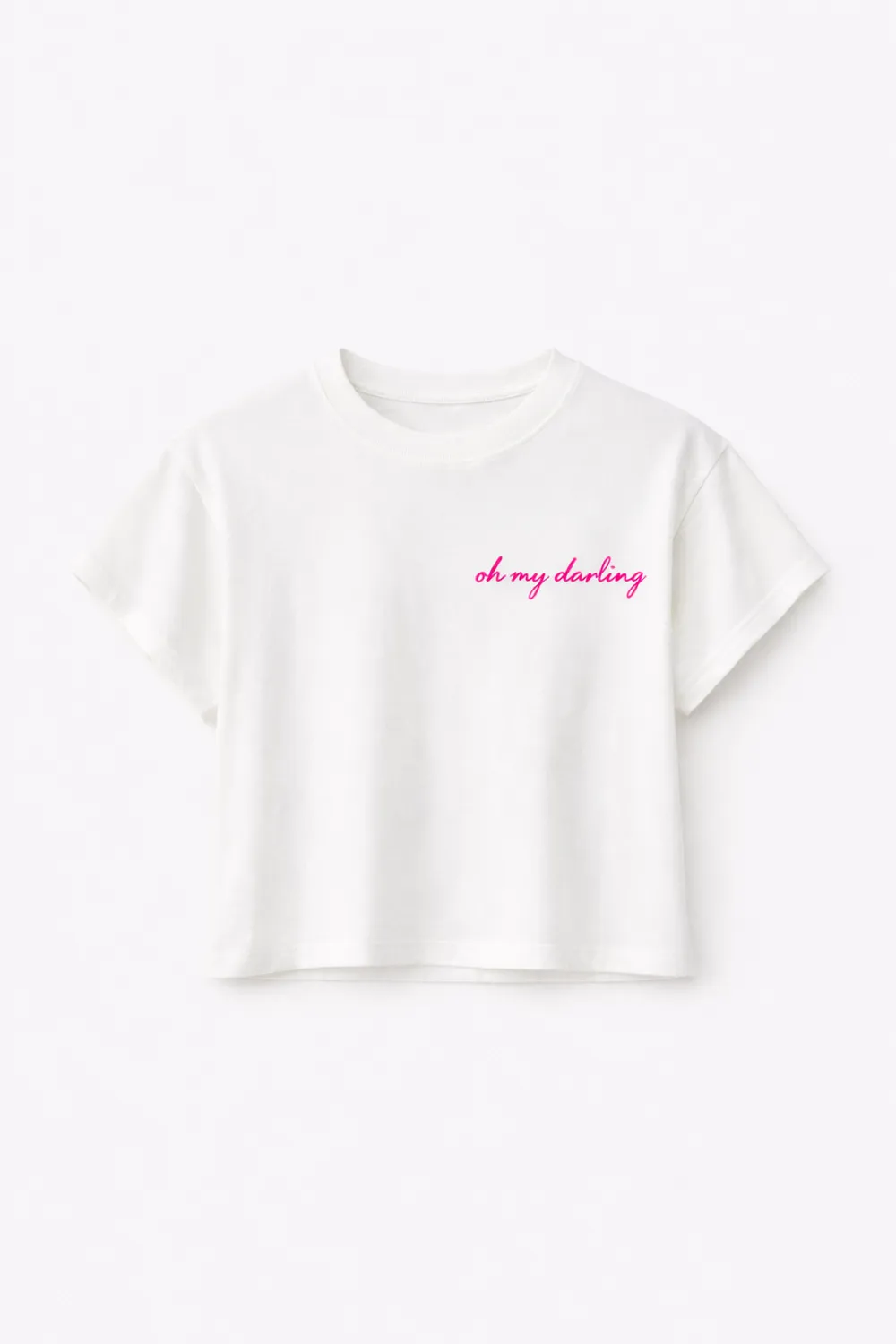 Rossoporpora T-shirt Donna Cotone con Ricamo Colorato
