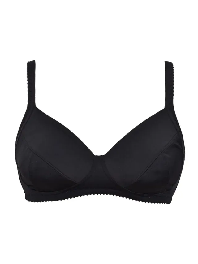 Si'èLei Donna 960 Reggiseno Nero senza Ferretto