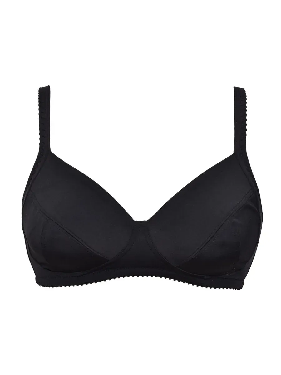 Si'èLei Donna 960 Reggiseno Nero senza Ferretto