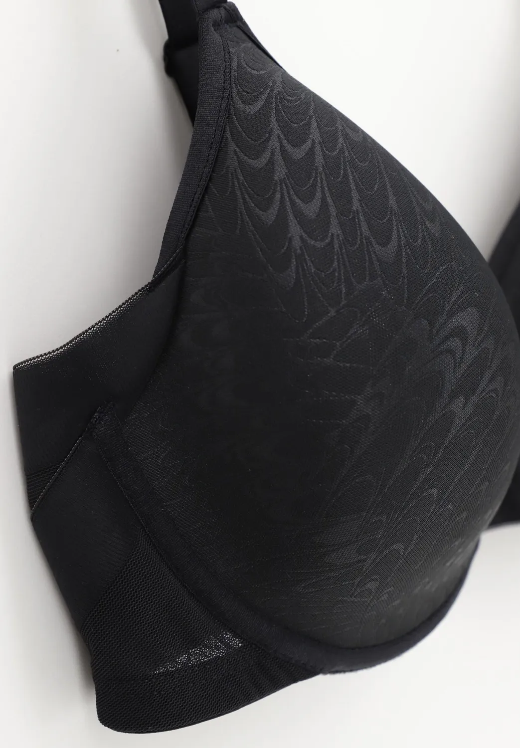 Lepel Moon 801 reggiseno balconcino nero in spacer