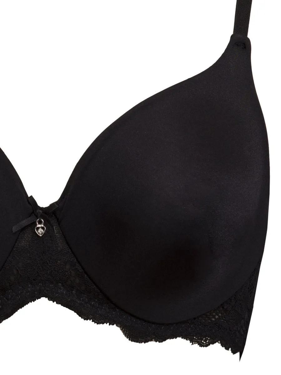 Si'èLei Pure Love 1970 reggiseno francese nero pizzo