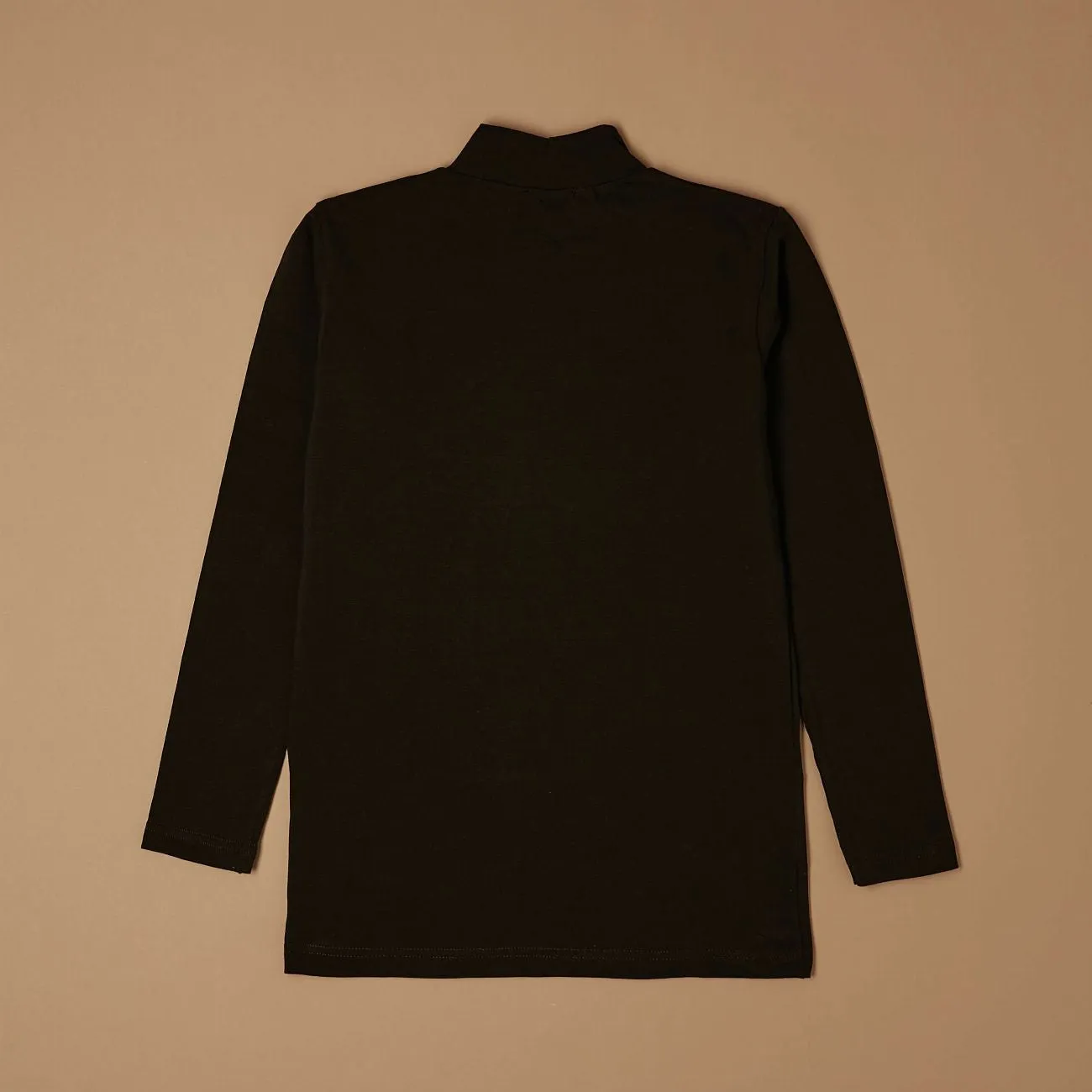 Jadea Basic 262 lupetto bambina cotone nero